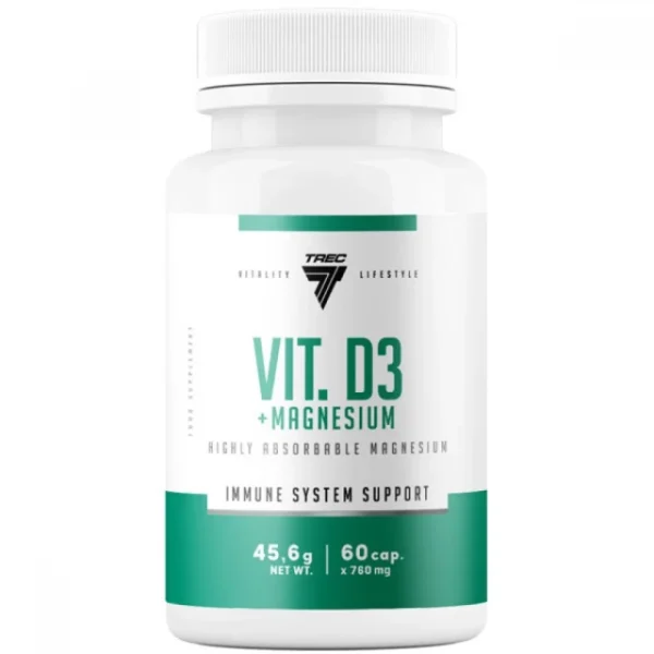 Trec Nutrition Vitamin D3 + Magnesium