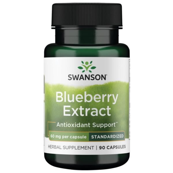 Swanson Blueberry Extract- Standardized 60 mg
