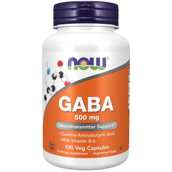 NOW GABA 500 mg + B-6