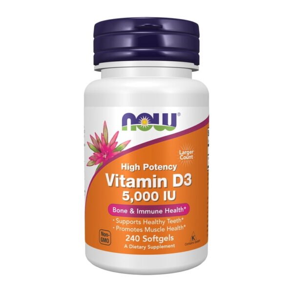 NOW Vitamin D-3 5000IU