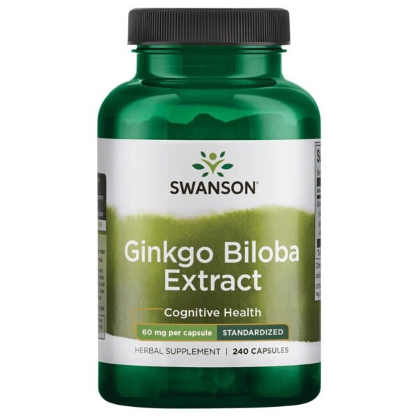 Swanson Ginkgo Biloba Extract STD 60 mg