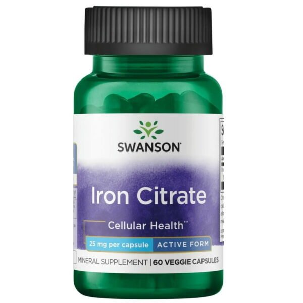 Swanson Iron Citrate 25 mg