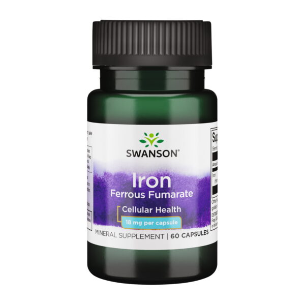 Swanson Iron Ferrous Fumarate 18 mg