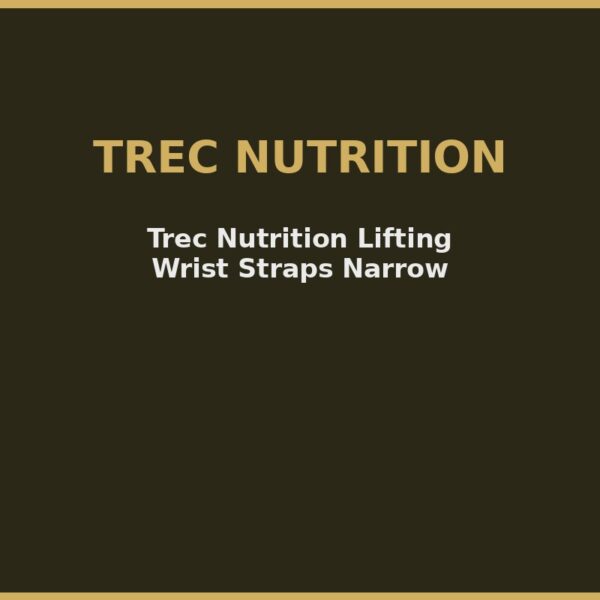 Trec Nutrition Lifting Wrist Straps Narrow