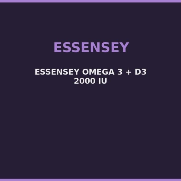 ESSENSEY OMEGA 3 + D3 2000 IU