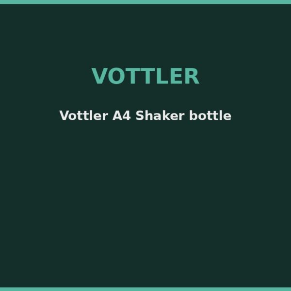 Vottler A4 Shaker bottle
