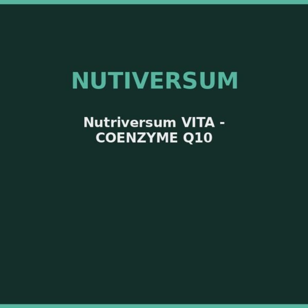 Nutriversum VITA - COENZYME Q10