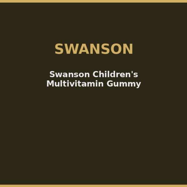 Swanson Children's Multivitamin Gummy