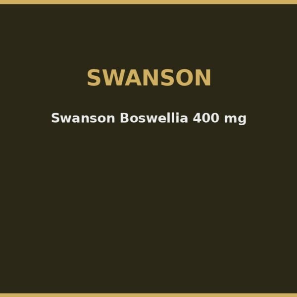 Swanson Boswellia 400 mg