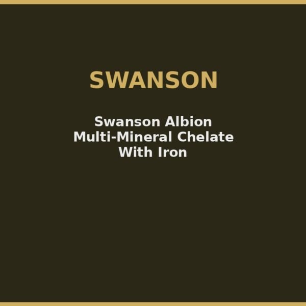 Swanson Albion Multi-Mineral Chelate With Iron