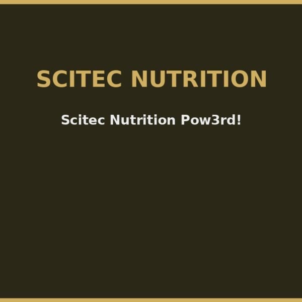 Scitec Nutrition Pow3rd!