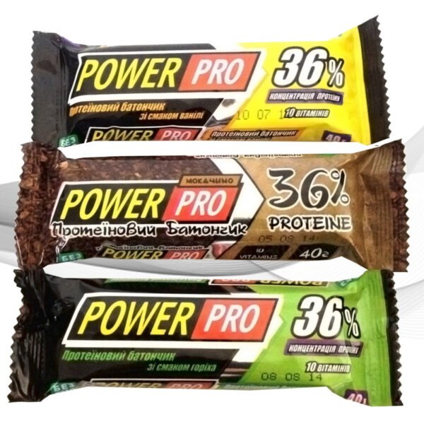 Power Pro Protein Bar 36%