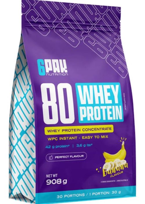 6PAK 80 WHEY PROTEIN
