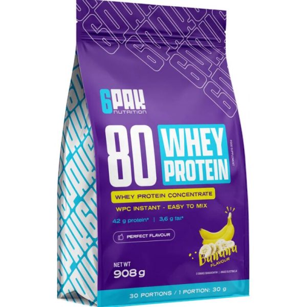 6PAK 80 WHEY PROTEIN