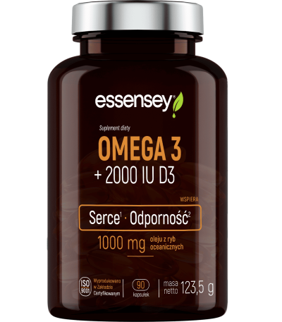 ESSENSEY OMEGA 3 + D3 2000 IU