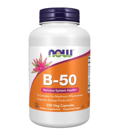 NOW Vitamin B-50 complex tabs