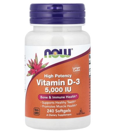 NOW Vitamin D-3 5000IU