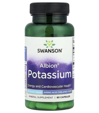 Swanson Albion Potassium 99 mg Chelate