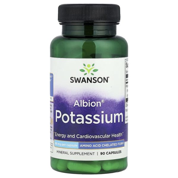 Swanson Albion Potassium 99 mg Chelate