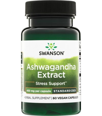 Swanson Ashwagandha Extract - Standardized 450 mg