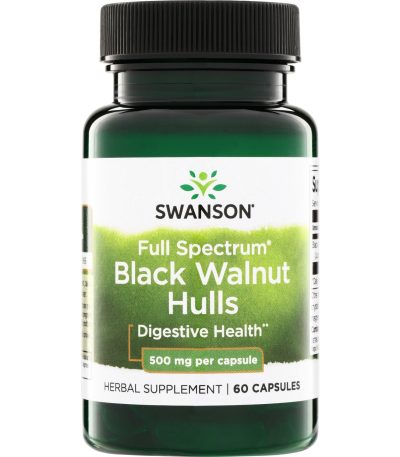 Swanson Full Spectrum Black Walnut Hulls 500 mg
