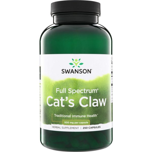 Swanson Full Spectrum Cats Claw 500 mg