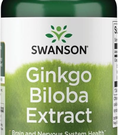 Swanson Ginkgo Biloba Extract STD 60 mg