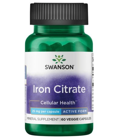 Swanson Iron Citrate 25 mg