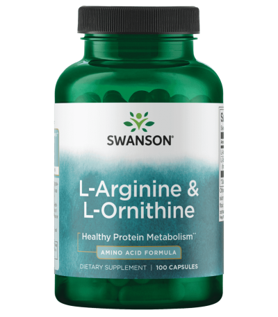 Swanson L-Arginine & L-Ornithine