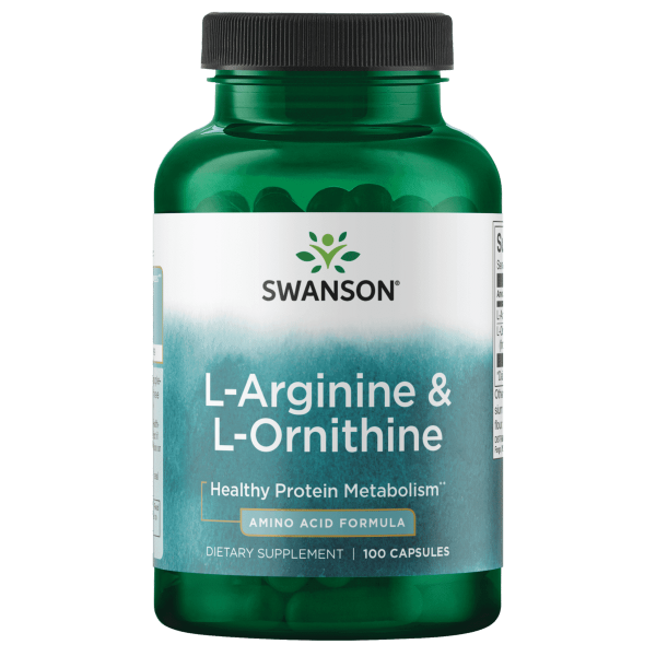 Swanson L-Arginine & L-Ornithine