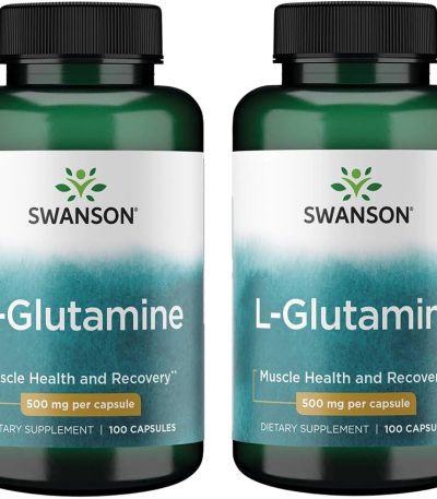 Swanson L-Glutamine 500 mg