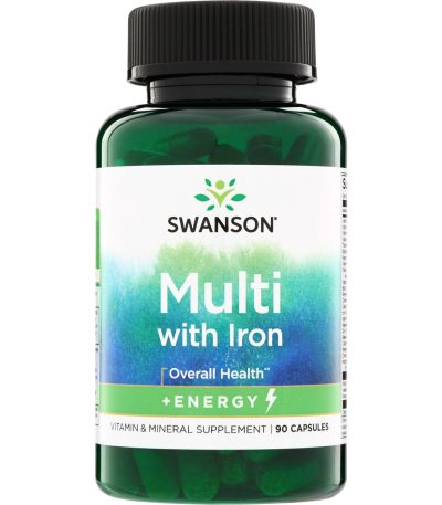 Swanson Multi with Iron +Energy