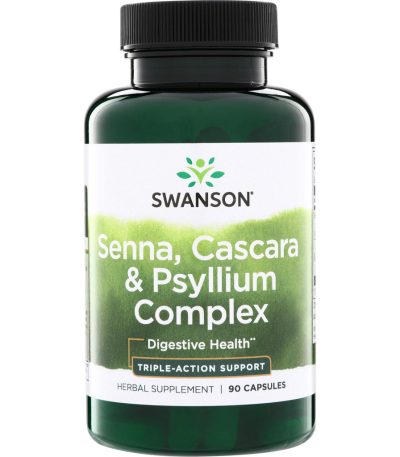 Swanson Senna,Cascara,Psyllium Complex