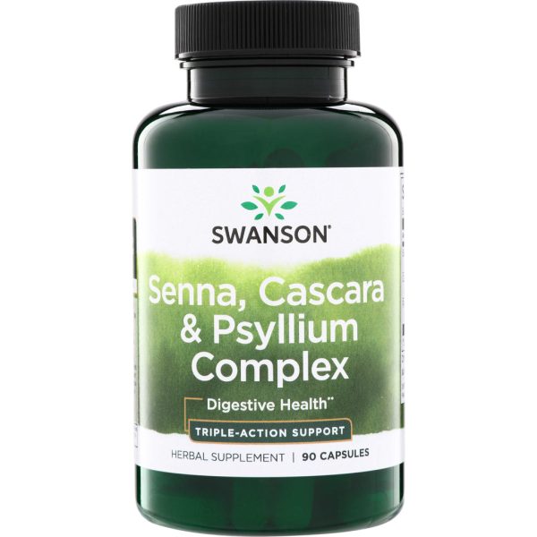 Swanson Senna,Cascara,Psyllium Complex