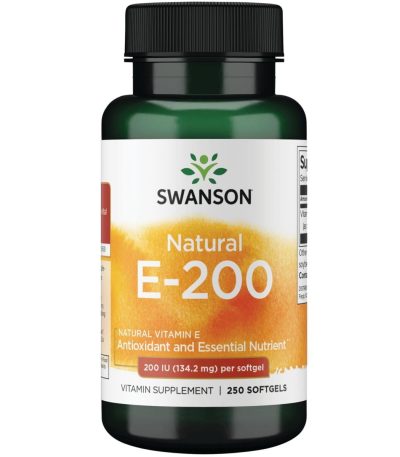 Swanson Vitamin E Natural 200 Iu (134,2 mg)