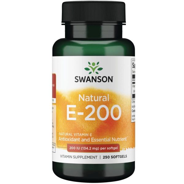 Swanson Vitamin E Natural 200 Iu (134,2 mg)