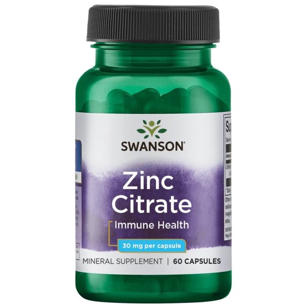 Swanson Zinc Citrate 30 mg